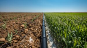 لوله پلی اتیلن در سیستم‌ های زهکشی کشاورزی