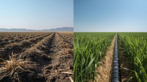 لوله پلی اتیلن در سیستم‌ های زهکشی کشاورزی