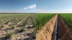 لوله پلی اتیلن در سیستم‌ های زهکشی کشاورزی