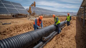 لوله پلی اتیلن در پروژه‌ های انرژی تجدیدپذیر 