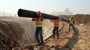 لوله پلی اتیلن در پروژه های بزرگ عمرانی