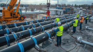 لوله پلی اتیلن در سیستم های خنک کننده صنعتی